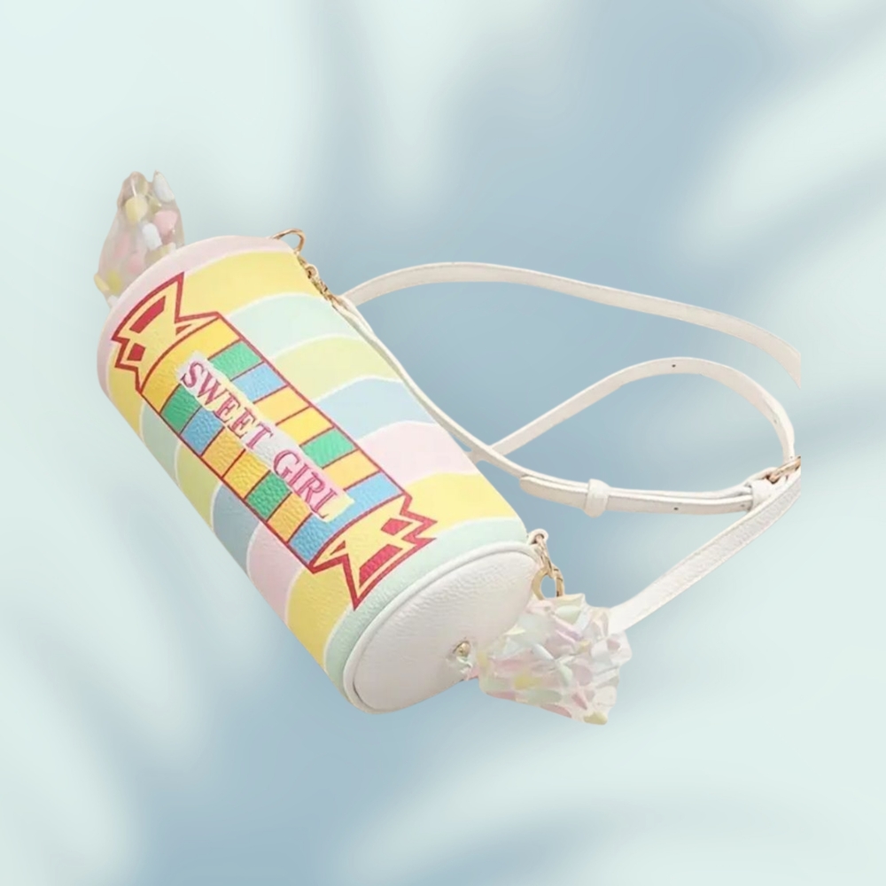 Colorful Smarties Candy Crossbody Bag